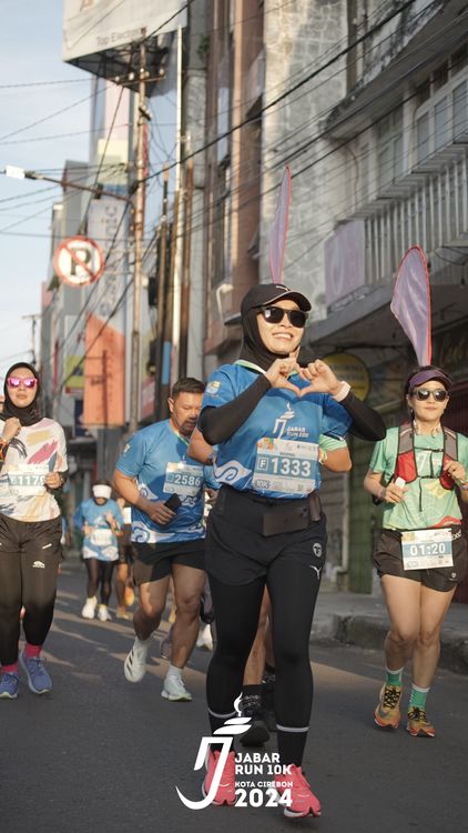 Race photo from Jabar Run 10K 2024