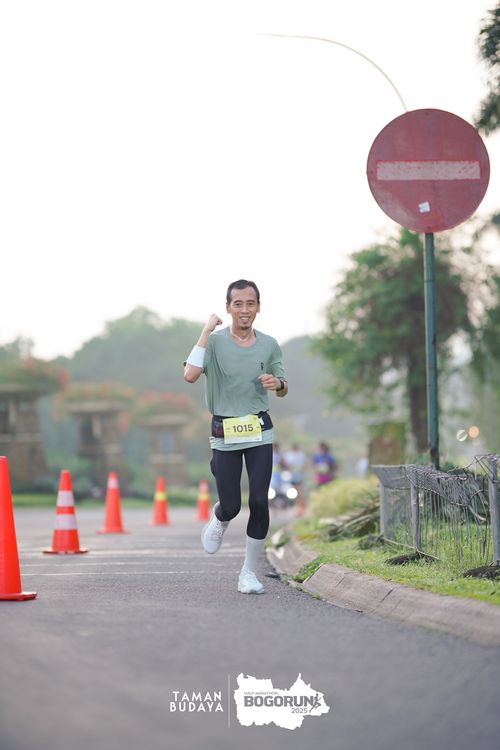 Race photo from Taman Budaya x BOGORUN 2025