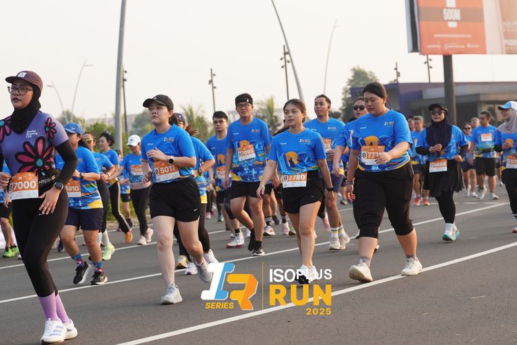 Race photo from ISOPLUS RUN 2025 - JAKARTA