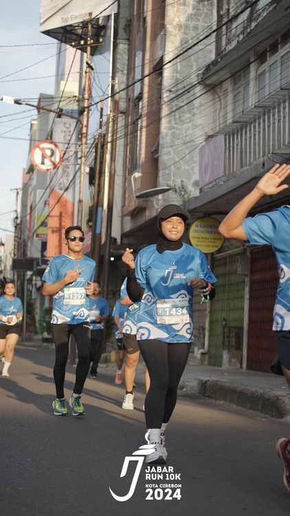 Race photo from Jabar Run 10K 2024