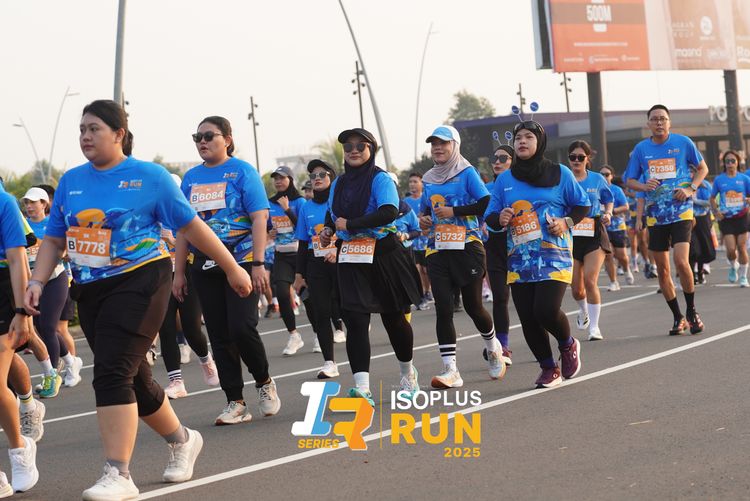 Race photo from ISOPLUS RUN 2025 - JAKARTA
