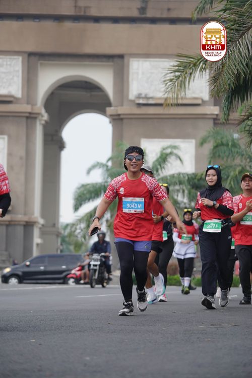Race photo from Kediri Half Marathon 2025