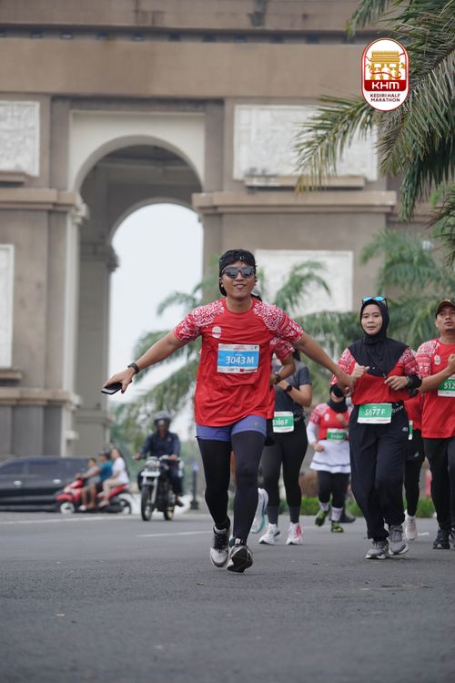 Race photo from Kediri Half Marathon 2025
