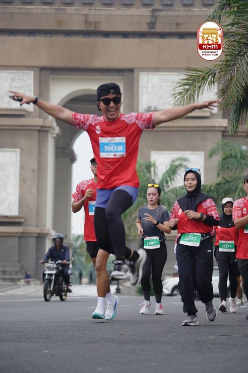 Race photo from Kediri Half Marathon 2025