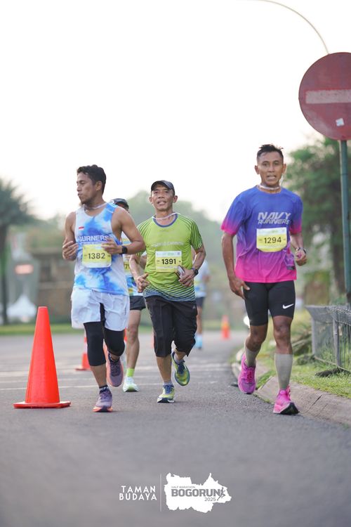 Race photo from Taman Budaya x BOGORUN 2025
