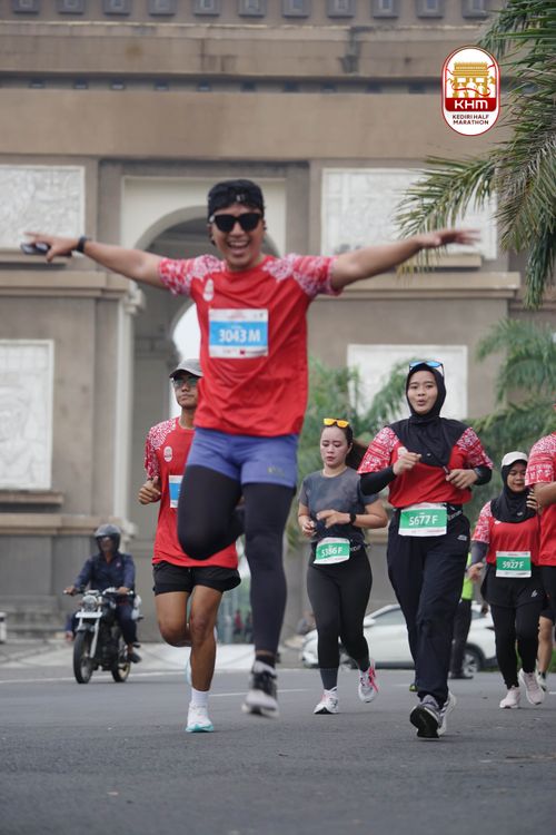 Race photo from Kediri Half Marathon 2025