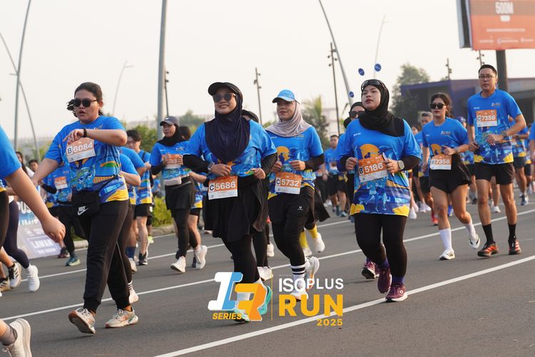 Race photo from ISOPLUS RUN 2025 - JAKARTA