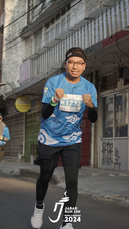 Race photo from Jabar Run 10K 2024