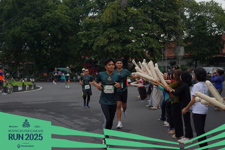 Race photo from Mangkunegaran Run 2025