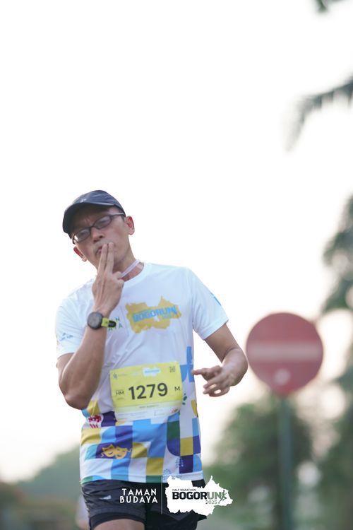 Race photo from Taman Budaya x BOGORUN 2025