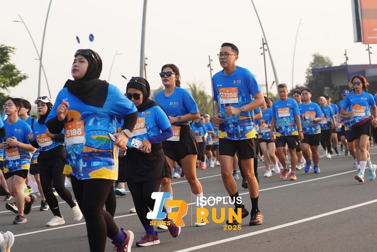Race photo from ISOPLUS RUN 2025 - JAKARTA