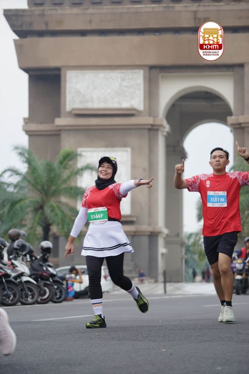 Race photo from Kediri Half Marathon 2025