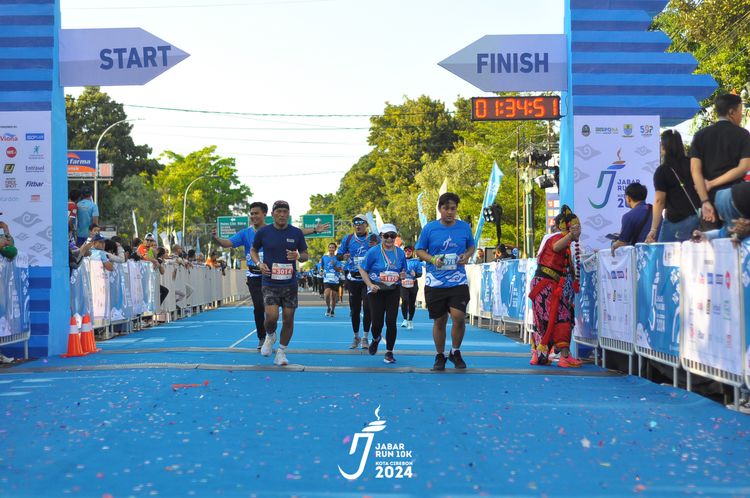Race photo from Jabar Run 10K 2024