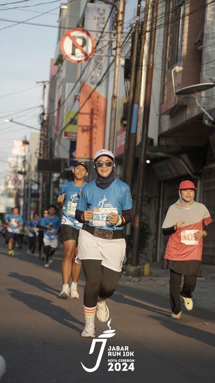 Race photo from Jabar Run 10K 2024