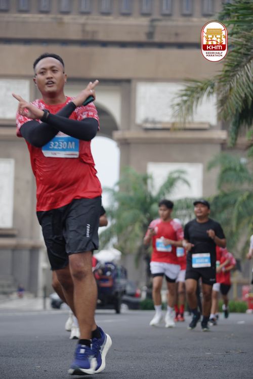Race photo from Kediri Half Marathon 2025