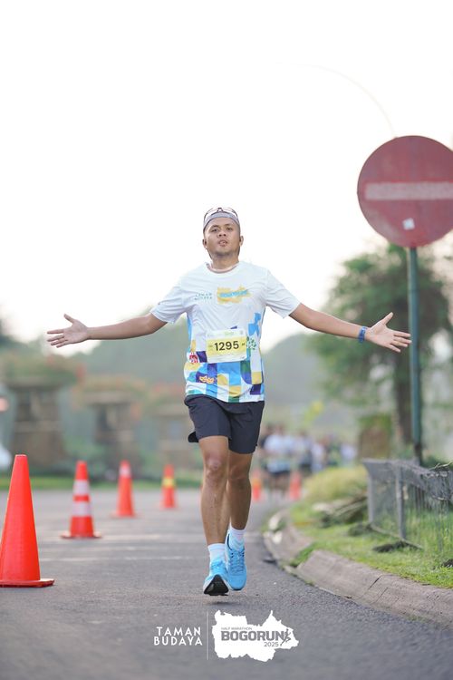 Race photo from Taman Budaya x BOGORUN 2025