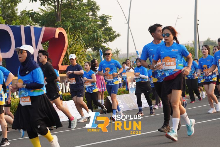 Race photo from ISOPLUS RUN 2025 - JAKARTA