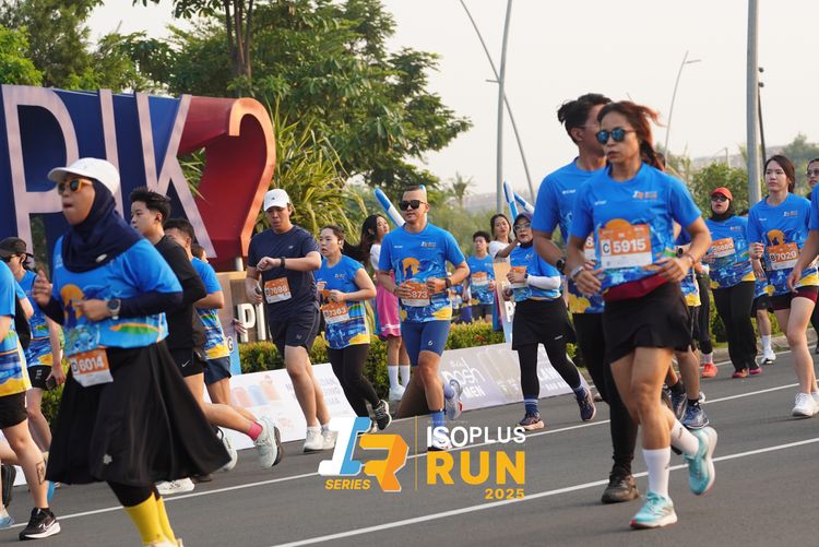 Race photo from ISOPLUS RUN 2025 - JAKARTA