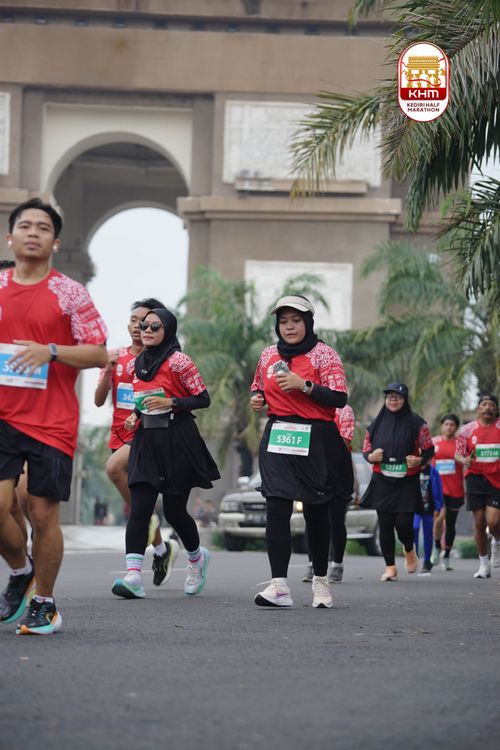 Race photo from Kediri Half Marathon 2025