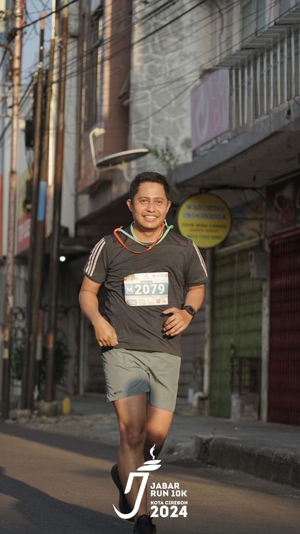 Race photo from Jabar Run 10K 2024
