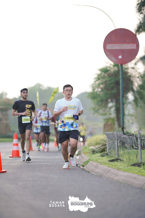 Race photo from Taman Budaya x BOGORUN 2025