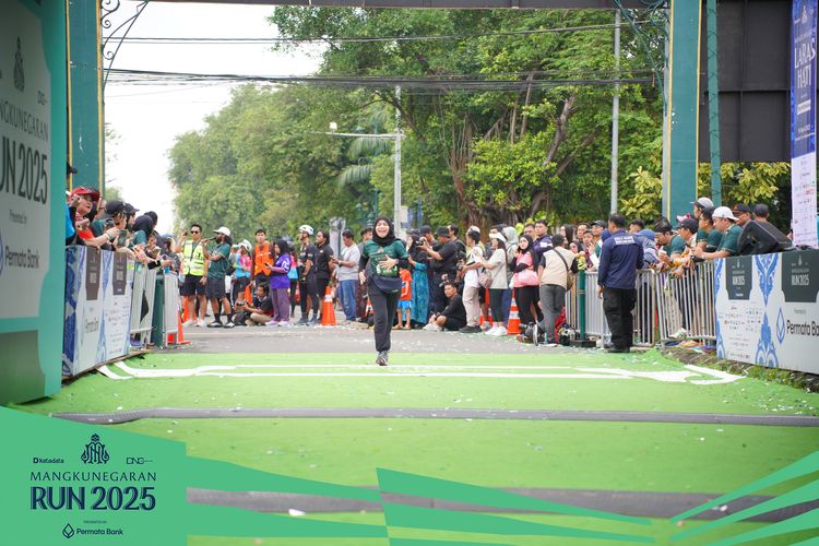 Race photo from Mangkunegaran Run 2025