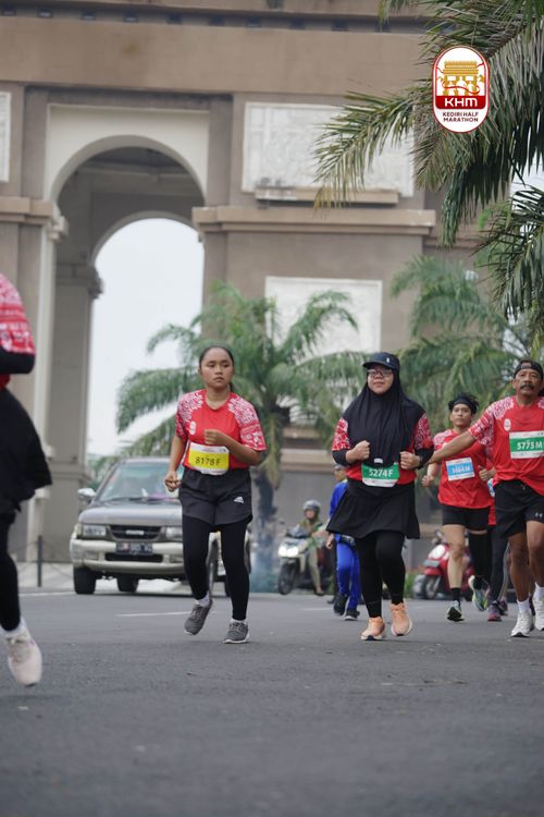 Race photo from Kediri Half Marathon 2025