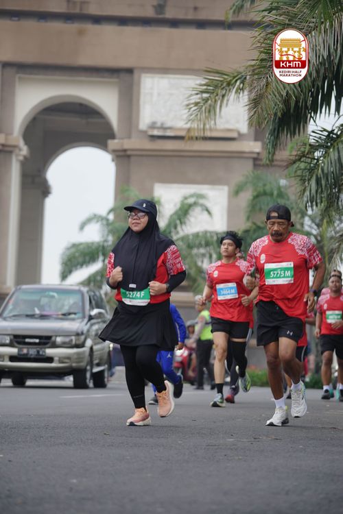 Race photo from Kediri Half Marathon 2025