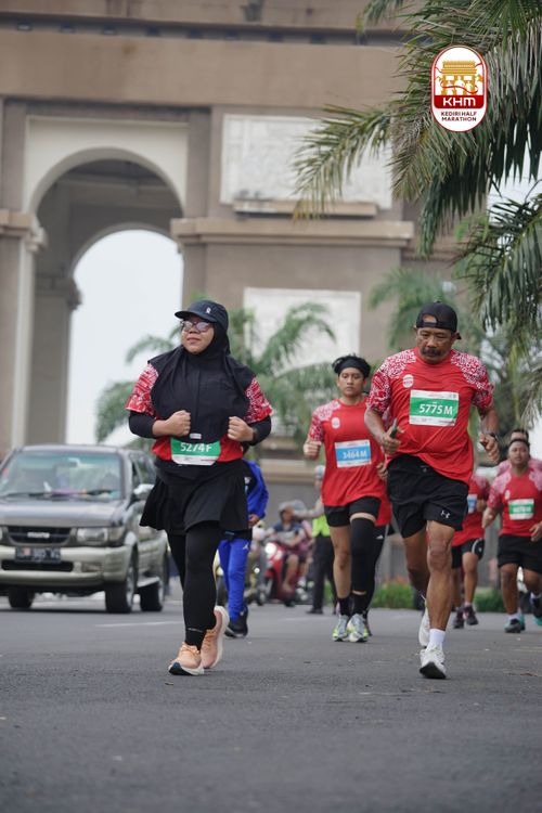 Race photo from Kediri Half Marathon 2025