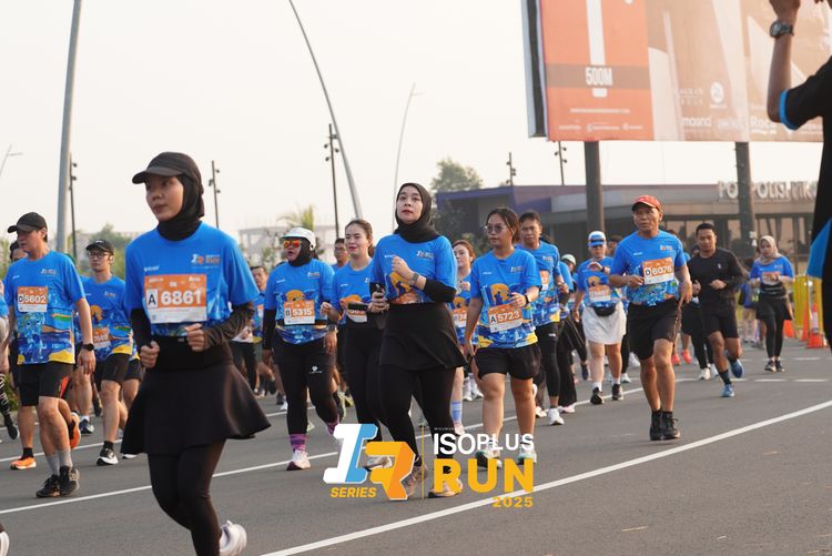 Race photo from ISOPLUS RUN 2025 - JAKARTA