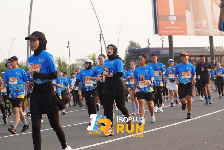 Race photo from ISOPLUS RUN 2025 - JAKARTA