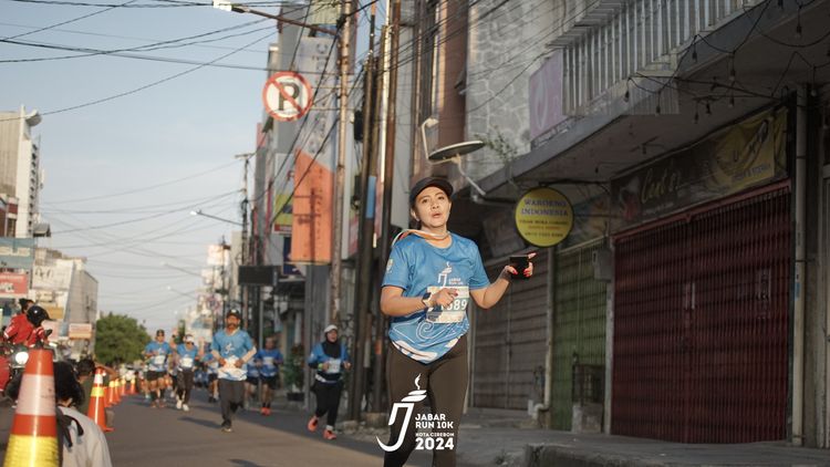 Race photo from Jabar Run 10K 2024