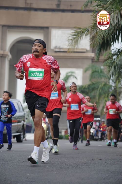 Race photo from Kediri Half Marathon 2025