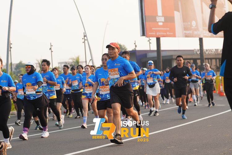 Race photo from ISOPLUS RUN 2025 - JAKARTA