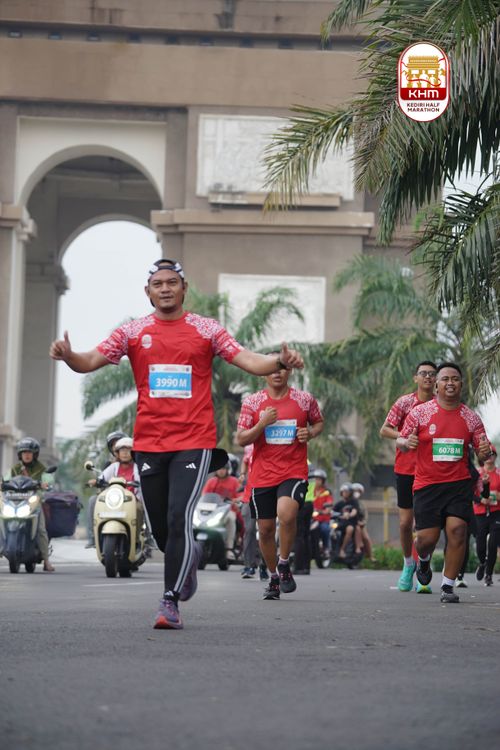 Race photo from Kediri Half Marathon 2025