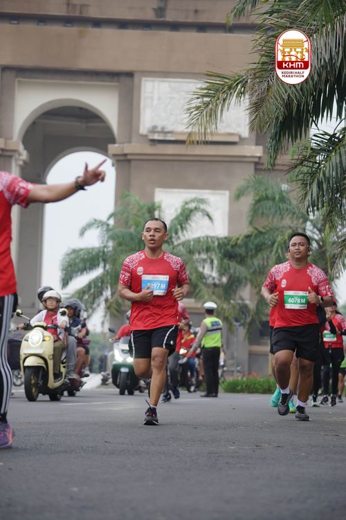 Race photo from Kediri Half Marathon 2025