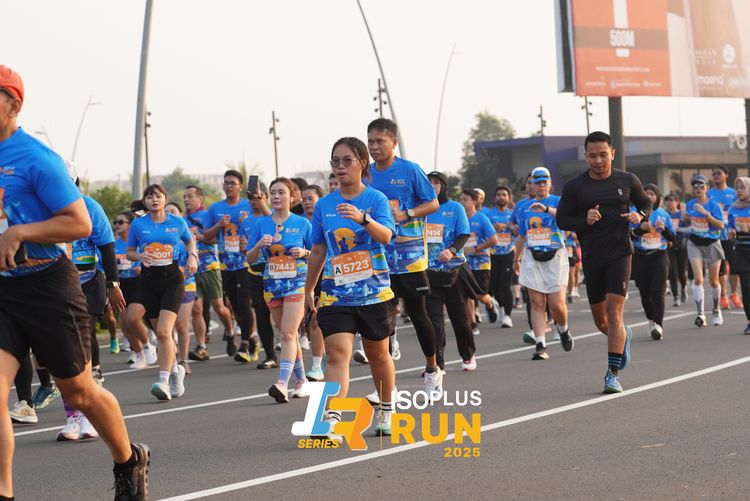 Race photo from ISOPLUS RUN 2025 - JAKARTA