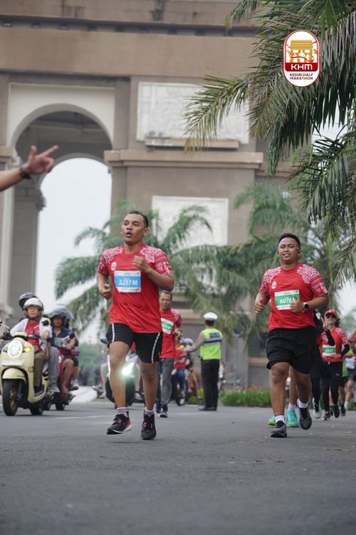 Race photo from Kediri Half Marathon 2025