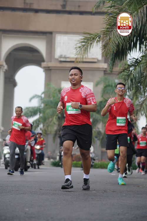 Race photo from Kediri Half Marathon 2025