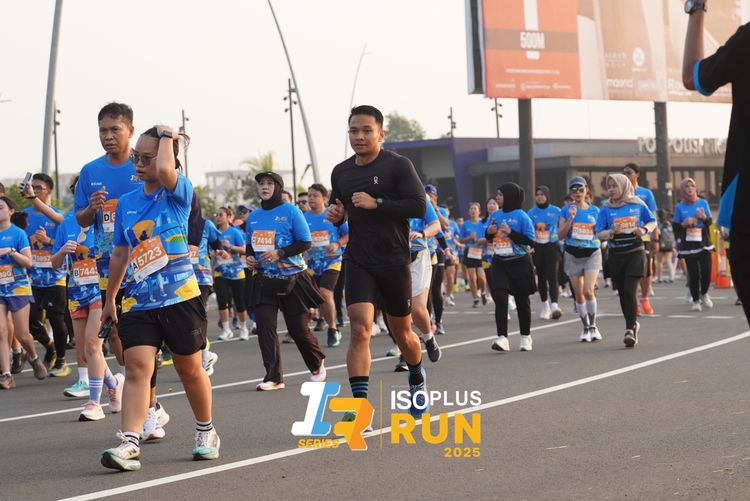 Race photo from ISOPLUS RUN 2025 - JAKARTA