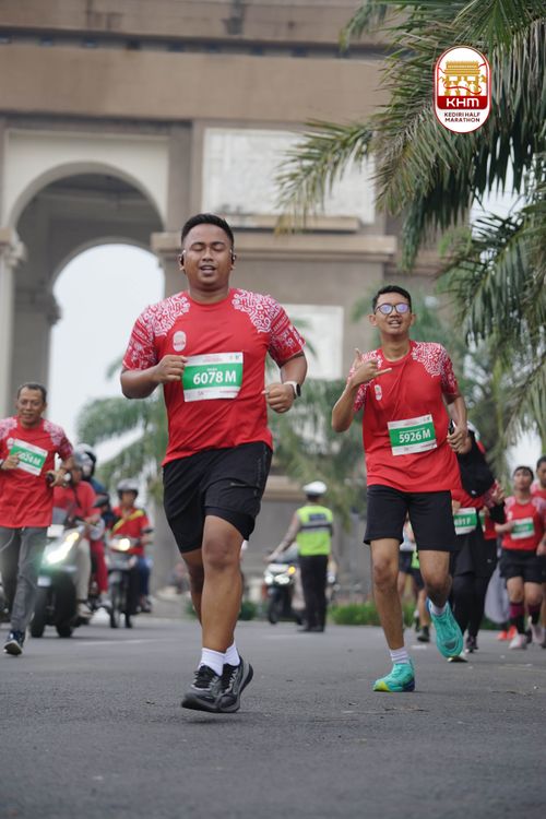 Race photo from Kediri Half Marathon 2025