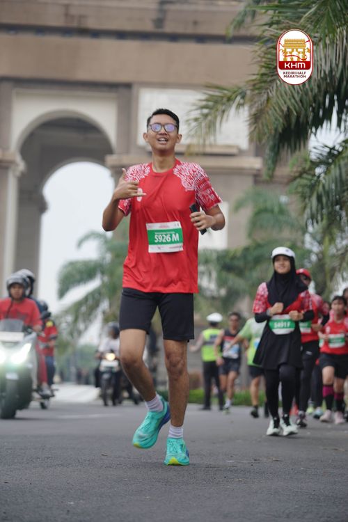 Race photo from Kediri Half Marathon 2025