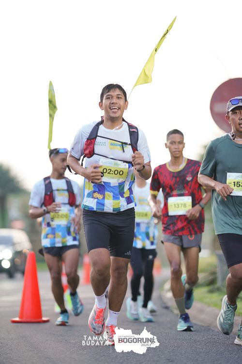 Race photo from Taman Budaya x BOGORUN 2025