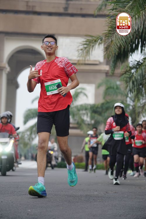 Race photo from Kediri Half Marathon 2025
