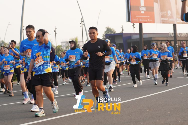Race photo from ISOPLUS RUN 2025 - JAKARTA