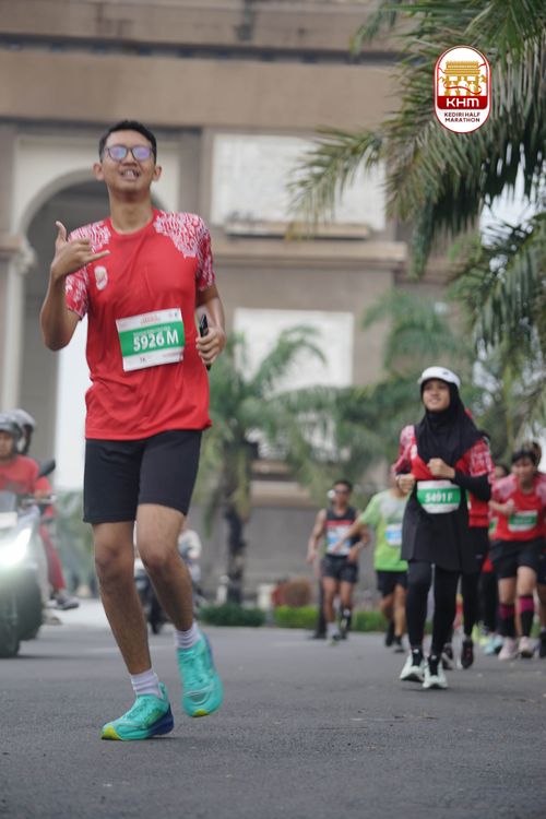 Race photo from Kediri Half Marathon 2025