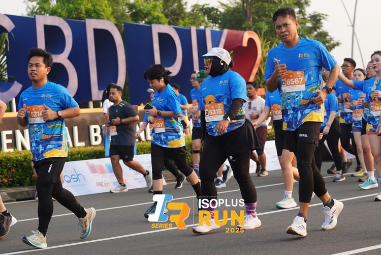 Race photo from ISOPLUS RUN 2025 - JAKARTA