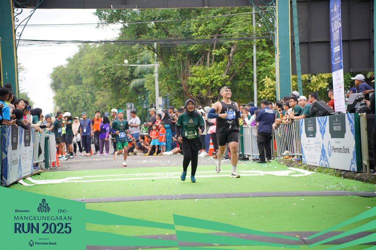 Race photo from Mangkunegaran Run 2025