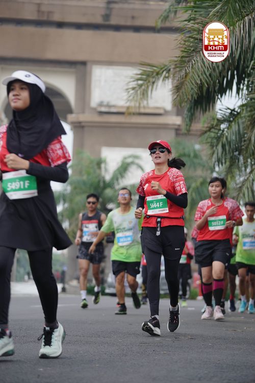 Race photo from Kediri Half Marathon 2025