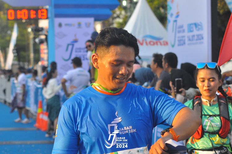 Race photo from Jabar Run 10K 2024